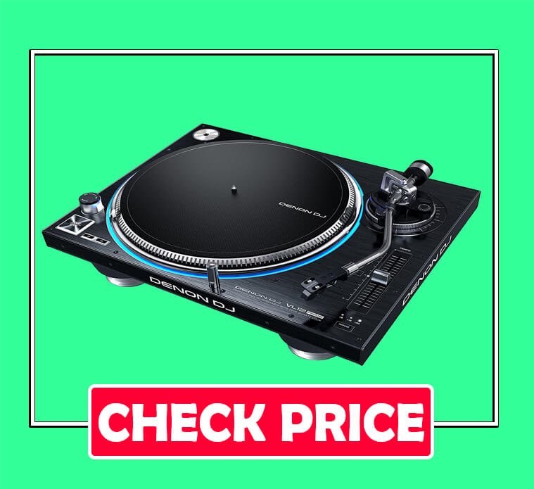 Denon DJ VL12 PRIME Professional Turntable