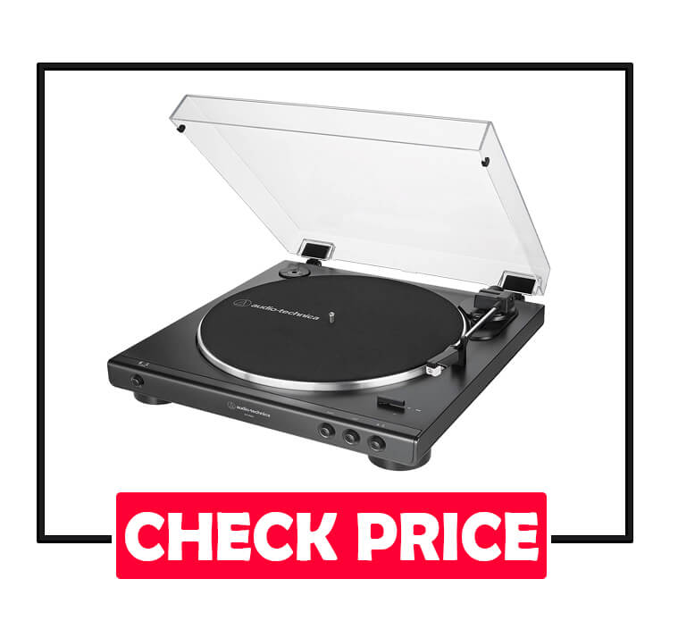 Audio-Technica AT-LP60X-BK Fully Automatic Turntable