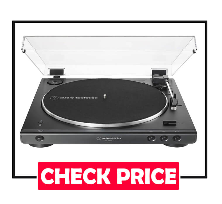 Audio-Technica AT-LP60XBT-BK Fully Automatic Wireless Turntable